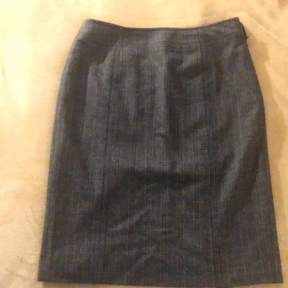 Luciano Barbera wool brown skirt size 8